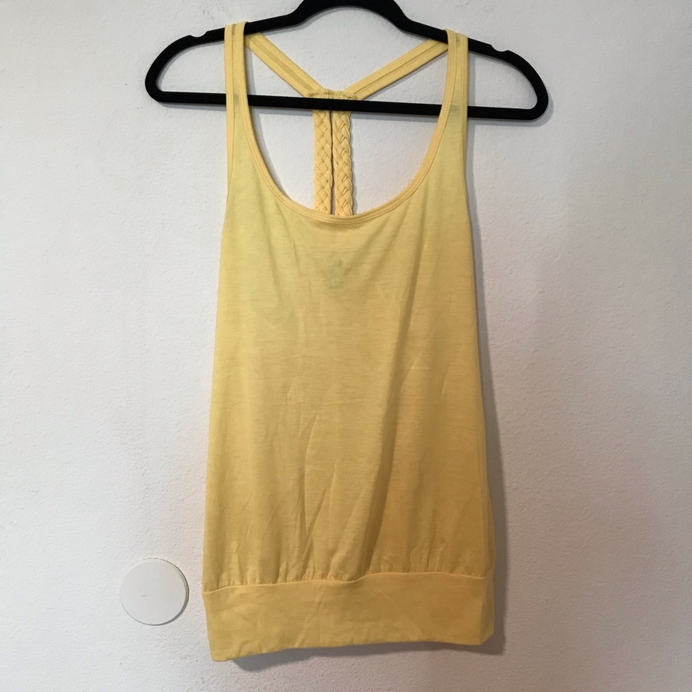Y2k Yellow Tank Top